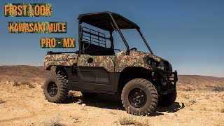 First Look 2021 Kawasaki Mule PRO-MX Camouflage - UTV Action Magazine screenshot 5