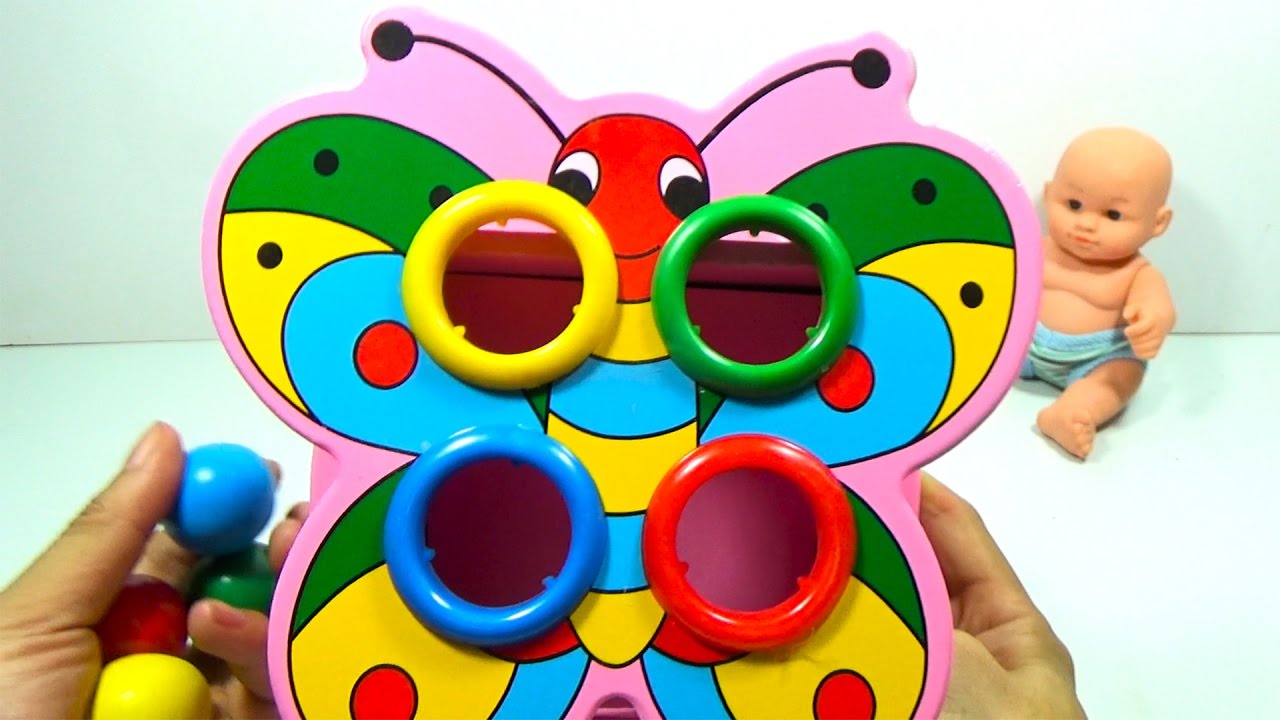 Learning Colors for Children Teach Babies with Toy Toddlers and