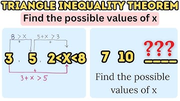 Triangle Inequality Theorem (Part 2)
