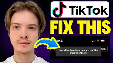 How To Fix TikTok Video Under Review Problem (2025)