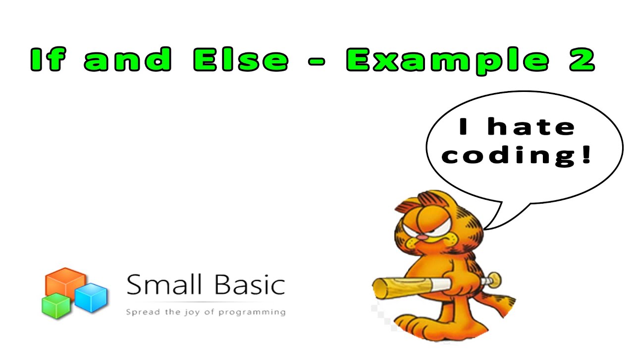 If & Else Example 2 - YouTube