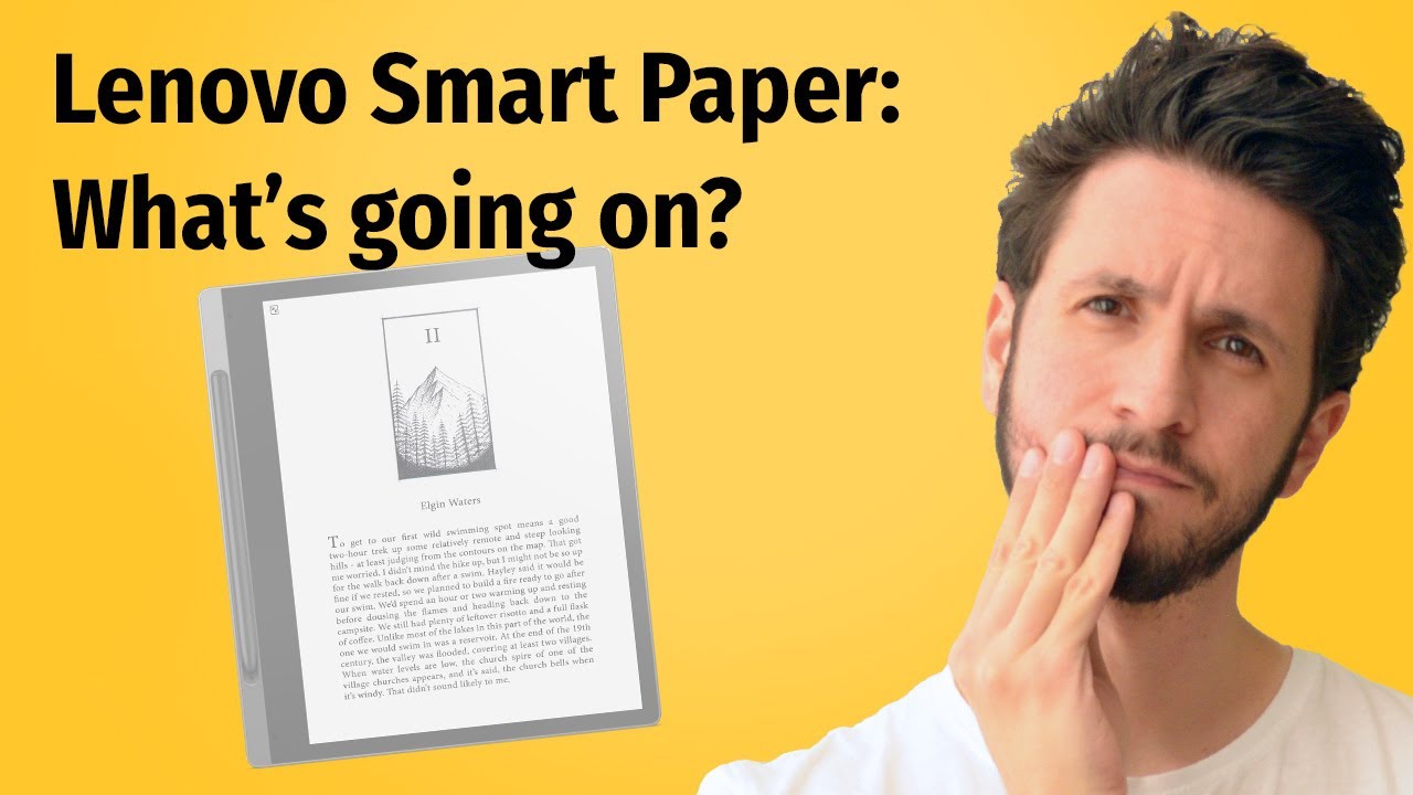 Lenovo Smart Paper vs  Kindle Scribe: What's the difference?