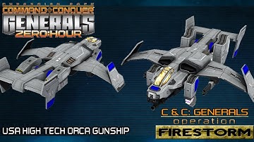 Operation Firestorm Beta 2 - USA High Tech [C&C Generals Zero Hour]