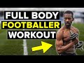 Get STRONGER with this full body football workout image