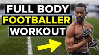 Get STRONGER with this full body football workout image