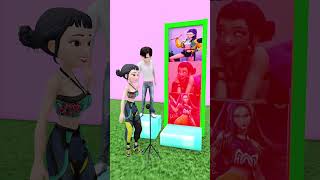 Jinu Challenge Music Rumi, Zoey And Mira