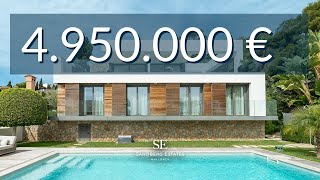 Inside this 4.950.000€ Modern Villa with Sea Views in Cas Català, Mallorca
