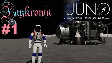 Juno: New Origins #1 | Gameplay first impressions review from a KSP player in career mode