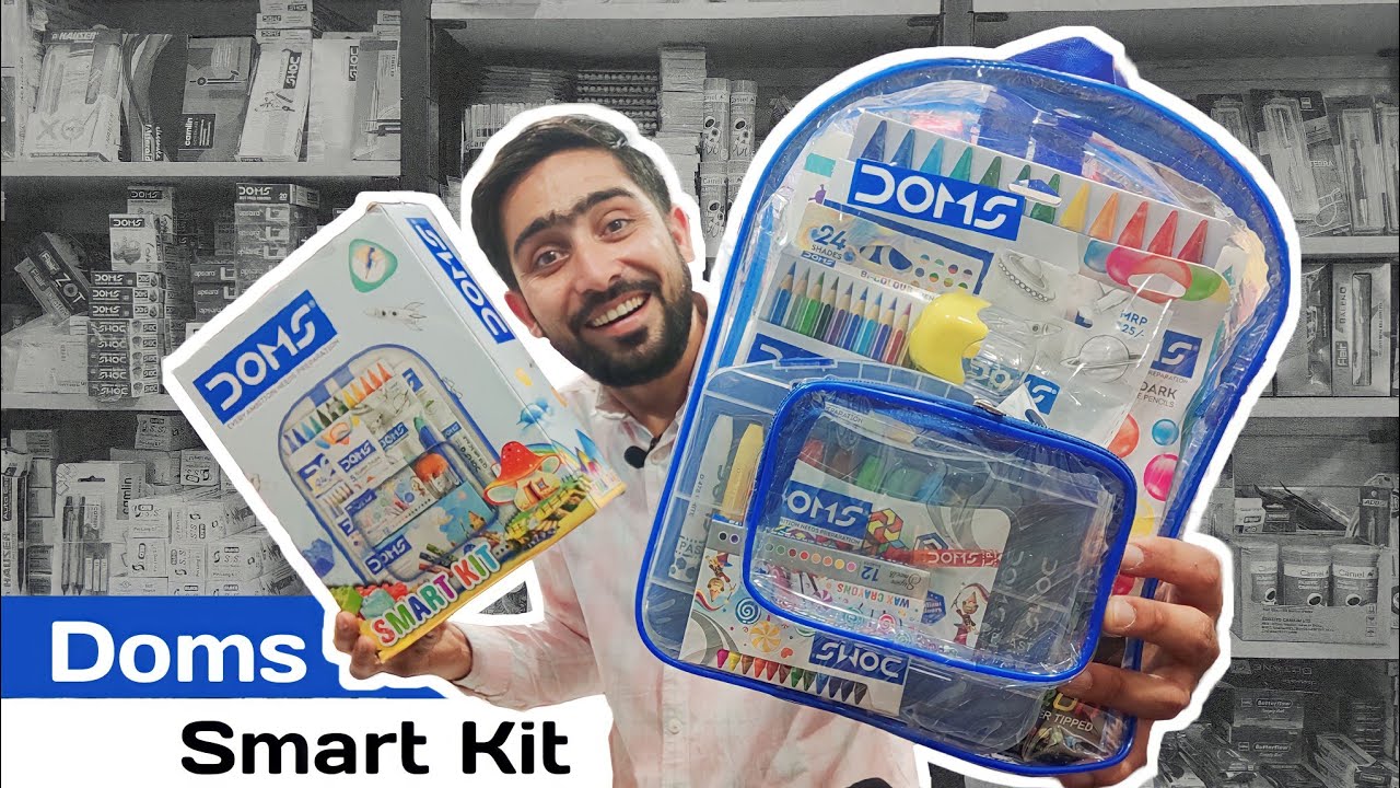 Doms Smart Kit Doms Art Kit Stationery Kit Doms Smart Kit Bag