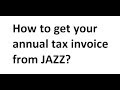 How to get income tax certificate from jazz 2018? easiest video method in english