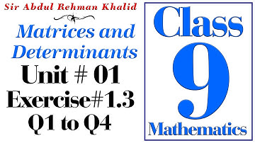 Exercise 1.3 Q1 to Q4 Class 9