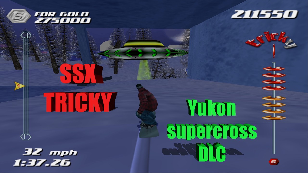 SSX Tricky | Yukon Supercross DLC | First showoff