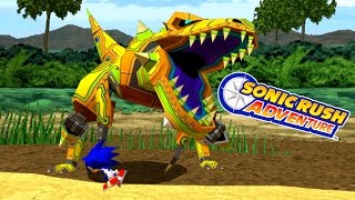 Sonic Rush Adventure - Sonic VS Ghost Rex Ultra High Quality! screenshot 3