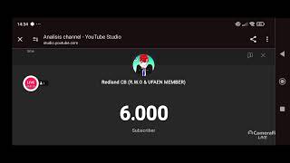 live menuju 6000 subscriber