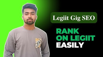 Legiit Gig / Service SEO 2024 | Legiit Gig Image SEO | Full Legiit Course