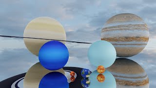 Learn About Planets Use Ai To Crush Planets In The Solar System Learn Names And Sizes For Kids