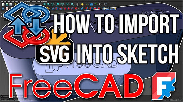 FreeCAD - How to Import SVG into Sketch