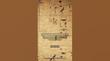 Decoding the Enigma: Ancient Egyptian Hieroglyphs Revealed #alien #ancientcivilization #egyptian