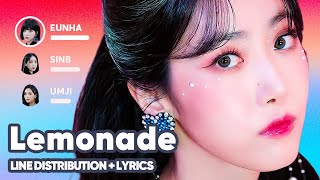 VIVIZ - Lemonade (Line Distribution   Lyrics Karaoke) PATREON REQUESTED