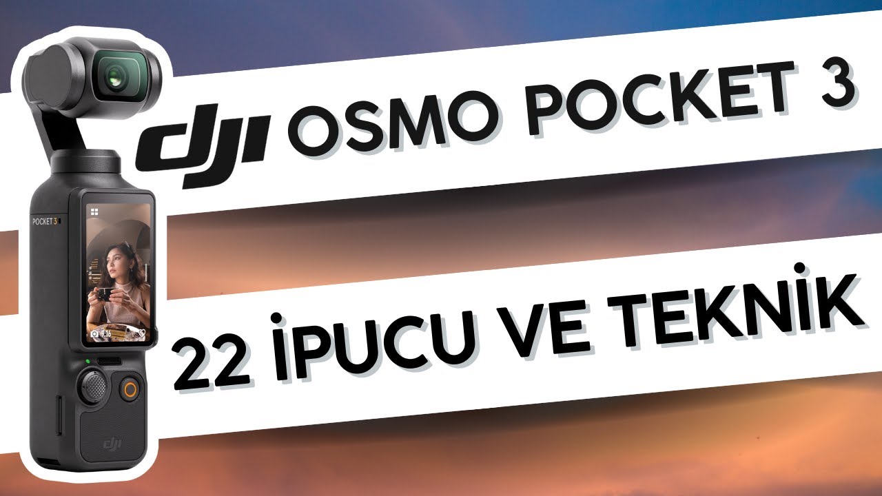 Dji Osmo Pocket 3 | 22 İpucu, Tüyo ve Teknik | 22 Tips Trick | #dji #pocket3 #review #pocket