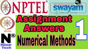Numerical Methods || week 1 assignment 1 solution || Nptel || NGineer Tech