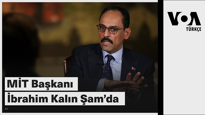 MİT Başkanı İbrahim Kalın Şam’da | VOA Türkçe