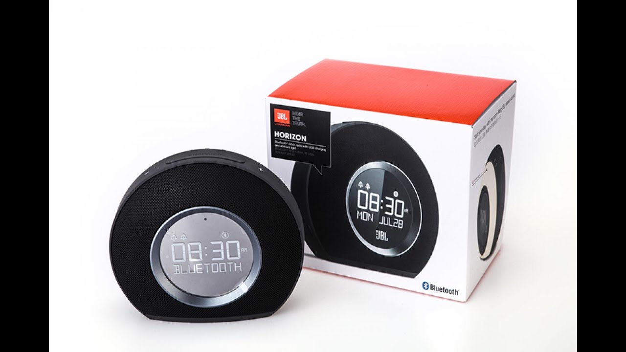 JBL Horizon (Bluetooth,Clock ,Radio with USB charging with ambient