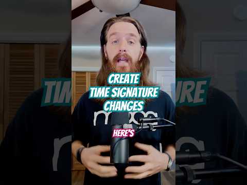 How to create time signature changes in Logic Pro #musicproducer #logicprox