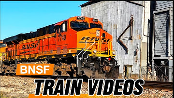 Epic Railfanning Train Videos: BNSF Double-Stack Intermodal Action!