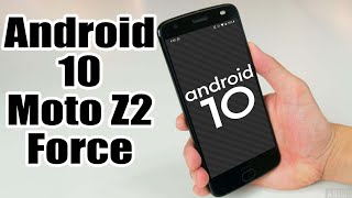 Install Android 10 Motorola Moto Z2 Force (Resurrection Remix) - How to Guide! screenshot 1