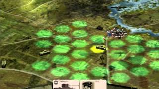 Panzer General 3D Assault - Montgomery s10 - The plains of Normandy!