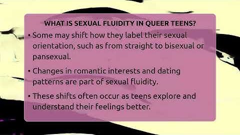 What Is Sexual Fluidity In Queer Teens? - Queer Teens United