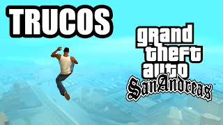 TODOS LOS TRUCOS DE GTA SAN ANDREAS PC (2016) Parte 2