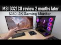 Is this the best 4k gaming monitor under 400 msi g321cu review after 2 months