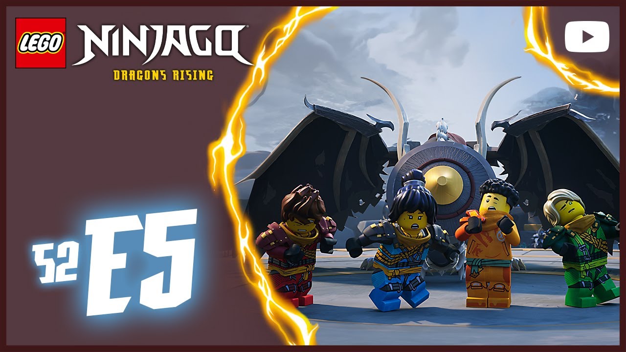 LEGO NINJAGO De Drakenstrijd | De spreuk bij de waterval 🔮 | Seizoen 2 Aflevering 5