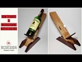 How To Make A Whiskey / Wine Bottle Holder by BCDesign01