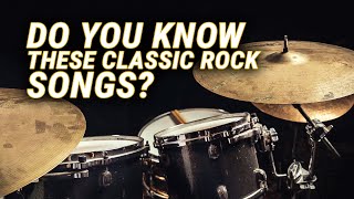 Guess The Song Challenge by Drums Only - 70s Classic Rock Edition