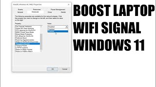 Cara Memperkuat (Boost) dan Percepat Wifi Laptop di Windows 11 screenshot 1