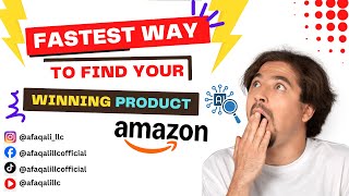 Stop Guessing! Use AI to Find Profitable Amazon Products Instantly | By AFAQ ALI