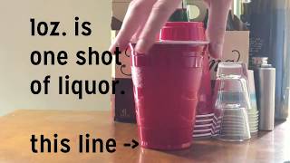 Solo Cup Measurements  #ItsNotWorthIt