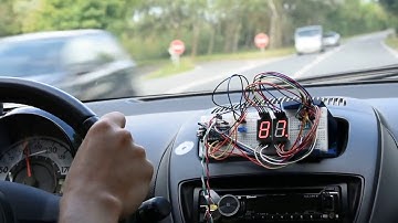 Back to the Future Speedometer: Prototype #1