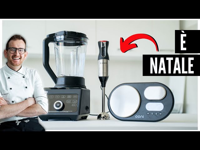 Unboxing nuova attrezzatura (power blender Braun, bilancia Ooni, minipimer  Bosch) 