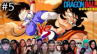 GOKU vs YAMCHA!🔥😨REACTION MASHUP Dragon Ball Episode 5  🐲 (ドラゴンボー