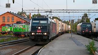 Swedish trains part 119 - Boden Central station Swedish trains part 119 - Boden Central station