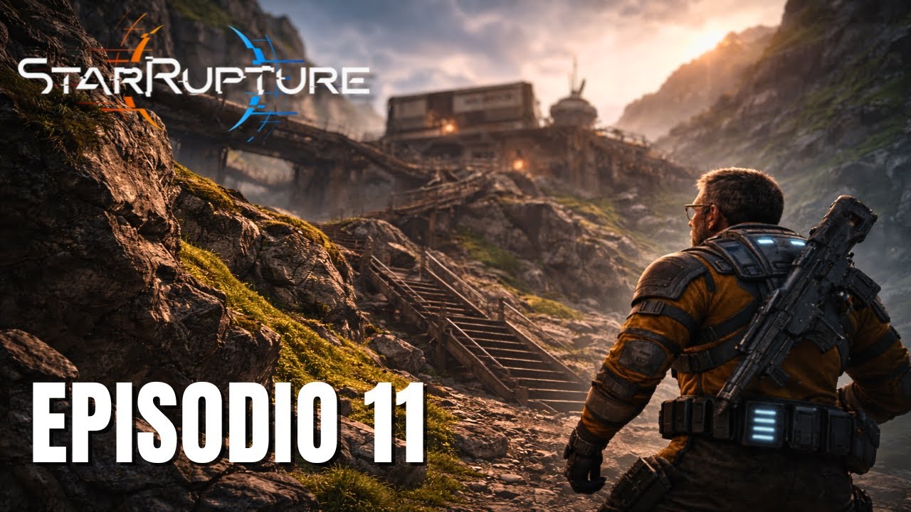 Exploramos esta base para avanzar… casi no salimos | StarRupture #11 ...