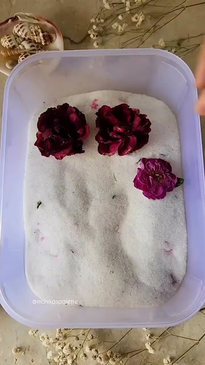 How to preserve flowers with silica gel sand #silicagel #dryflower#diy #tulsiresinstore