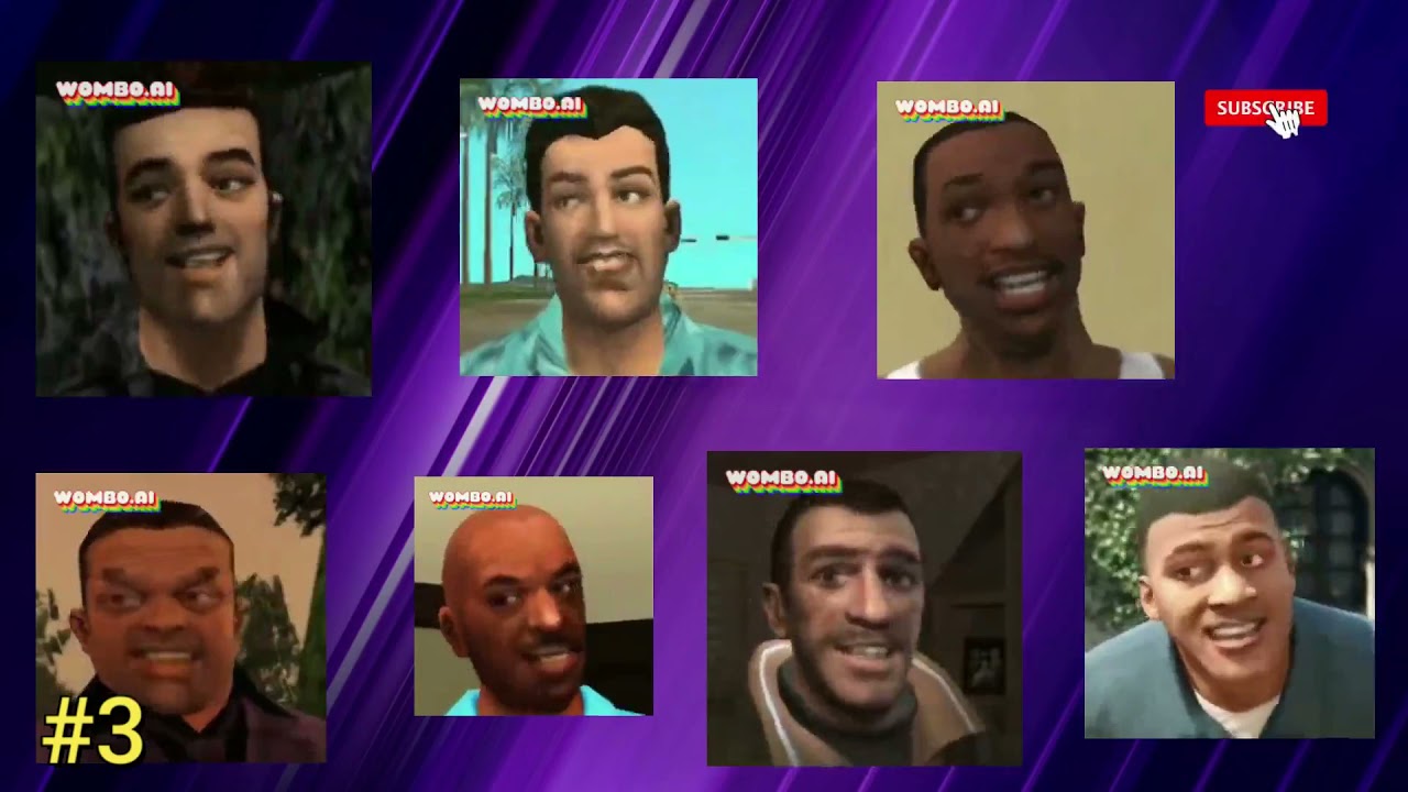 Every Gta Protagonist Singing, (DeepFake) Compilation YouTube