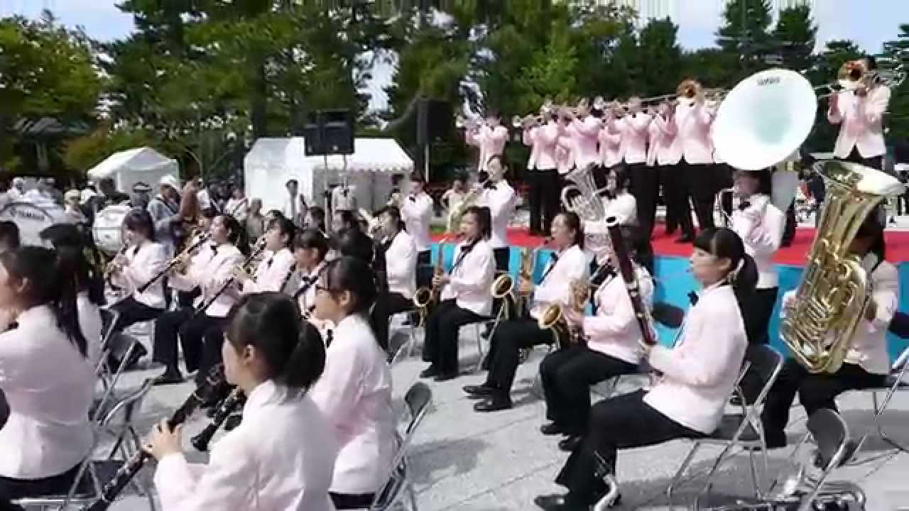 京都文教中学 高等学校吹奏楽部 15 京都岡崎レッドカーぺット 1 Youtube