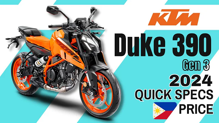 KTM Duke 390 2024 (gen 3) | Quick Specs & Price | Philippines