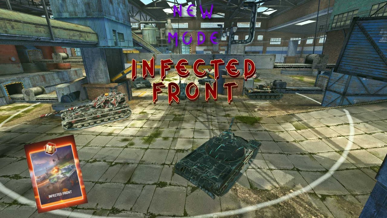World of Tanks Blitz  - NEW ZOMBIE MODE ''INFECTED FRONT'' - T22 MEDIUM - SURVIVAL